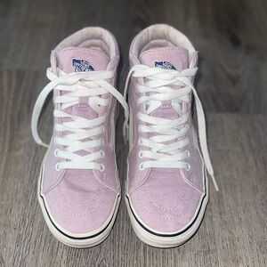 Vans Light Purple Canvas High-Tops
